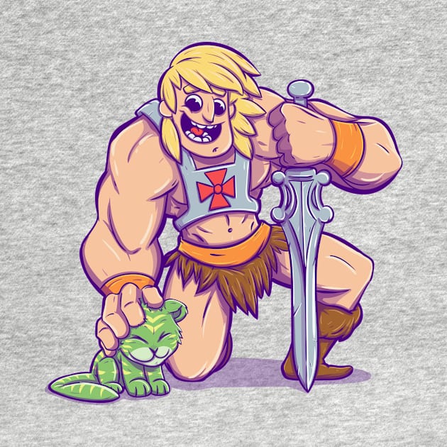 He Man and cringer by RobotBunny